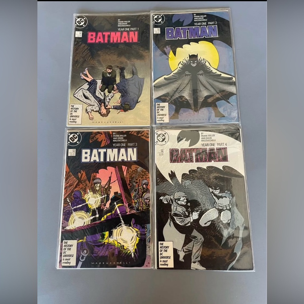 Batman: Year One Complete Set - 1987 404 405 406 407.